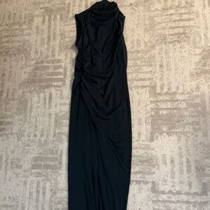 H&m dark green dress